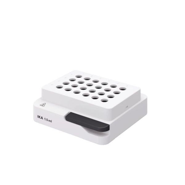 Embout IKA pour tubes, 24 tubes de 1,5 ml, MX 1,5 ml, 0030000829
