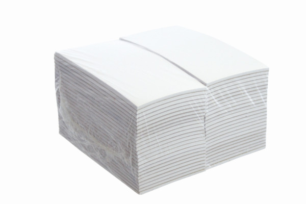 Schneider serveur/bloc-notes, neutre, sans bois, blanc, paquet de 50, 711000