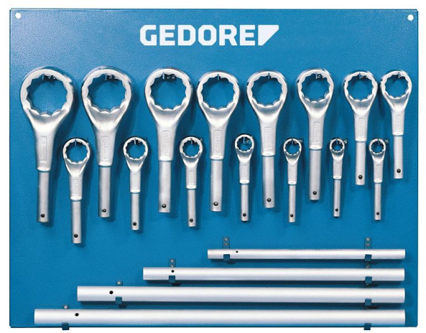 Jeu de clés à anneau à tirer GEDORE, 6049250