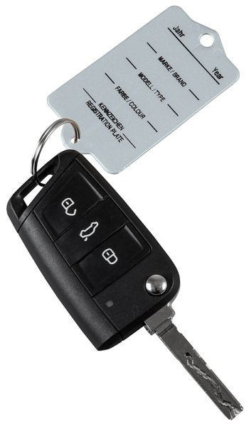 Porte-clés Eichner, gris clair, UE : 200 pièces, 9219-00311