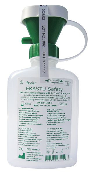 EKASTU Safety oculaire de EKASTU Safety MINI-ECO avec entonnoir, FD, 177112