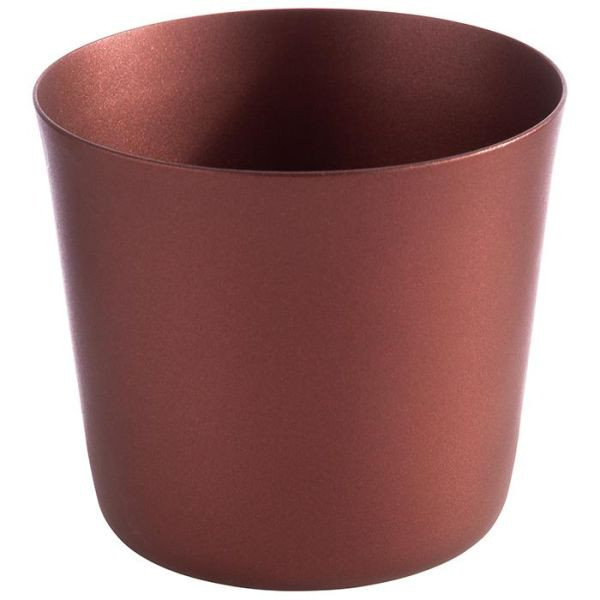 Bol APS -LEVANTE-, Ø 8,5 cm, hauteur : 8,5 cm, acier inoxydable, couleur : rouge cuivre, 0,4 litre, 40710
