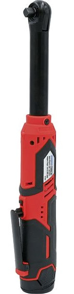 Kunzer cliquet sans fil 3/8" à tête extra longue, avec batterie lithium 12V/2.000 mAh, chargeur inclus, en coffret 230 tr/min, 65Nm, 7AKNL38