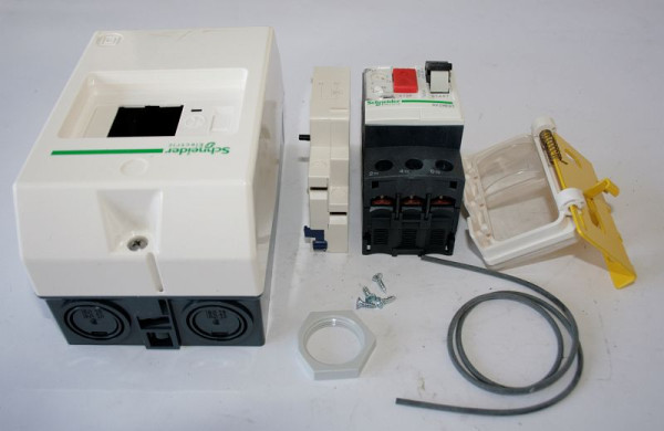 ELMAG interrupteur de protection moteur ON/OFF, complet avec boîtier pour modèle BS-H (V), 9709200