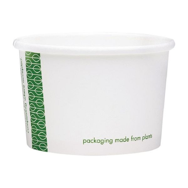 Bols repas chauds compostables Vegware 110 ml (lot de 1000), FC896