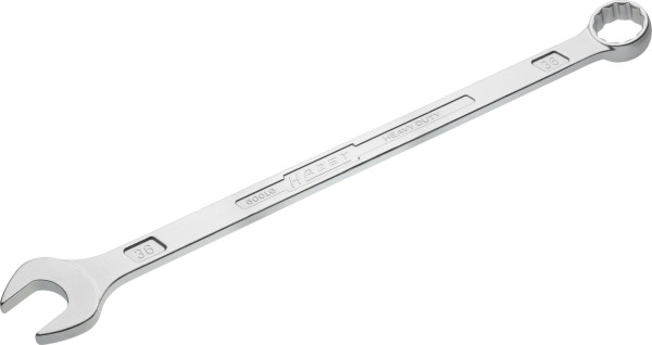 Clé polygonale Hazet, extra longue, design fin, profil de traction externe double hexagonal, 36 mm, 600LG-36