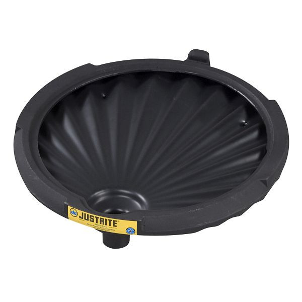 Entonnoir de contrôle des fuites Justrite EcoPolyBlend pour ininflammable 28680, JEN28680BL