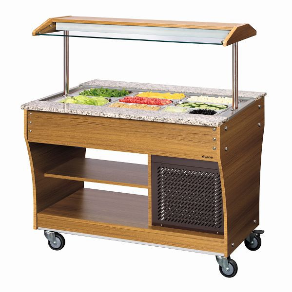 Chariot buffet Bartscher, froid, 3x 1/1 GN, 125525