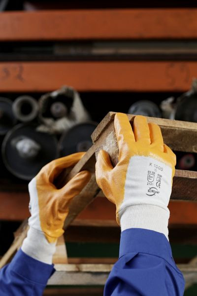 Korsar K 1000 orange, lot de 10 paires, taille: 7, 1350526007
