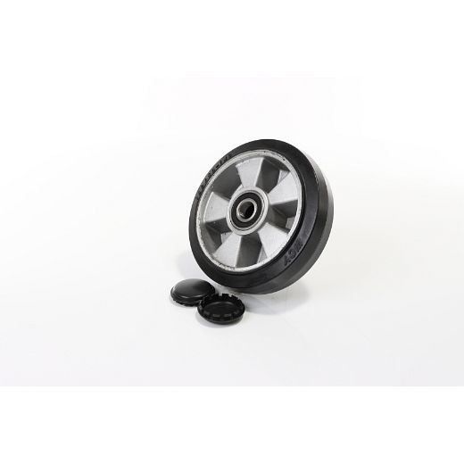 Volant en caoutchouc ELMAG Ø 180x50 mm (N° 26), pour transpalette manuel HWK/HW/HWL 2500, 9010130