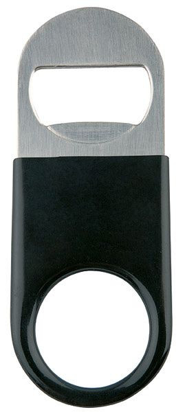 Ouvre-bouteille de serveur APS, 11 x 4 cm, acier inoxydable, avec revêtement en caoutchouc, 93125