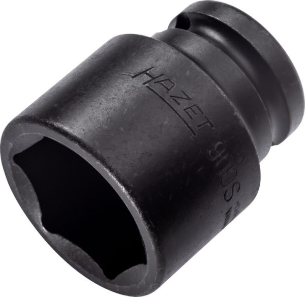 Impact Hazet, douille tournevis machine, 6 pans, carré creux 12,5 mm, profil traction 6 pans extérieurs, 27 mm, 900S-27