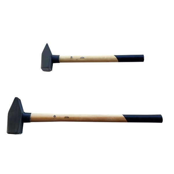VaGo-Tools Schlosserhammer Hammer Sledgehammer 3/5kg chacun 1 manche en bois Jeu de 2 pièces, 233-130/150 chacun 1_tv