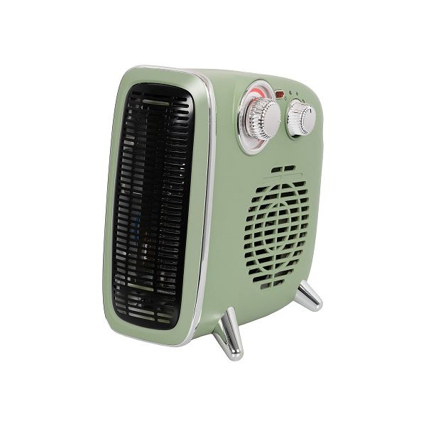 Eurom B-4 1800 Vert, radiateur rétro avec ventilateur, 352146
