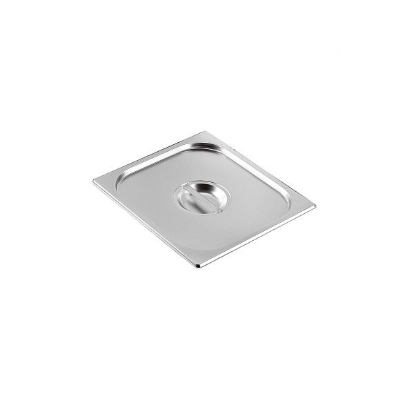 Vaiotec TOPLINE Couvercle gastronorme GN 1/2, acier inoxydable AISI 304, 32,5x26,5x2 cm, 10622