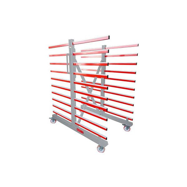 Chariot à bras de support mobile double face Holzmann, TAW70DUO