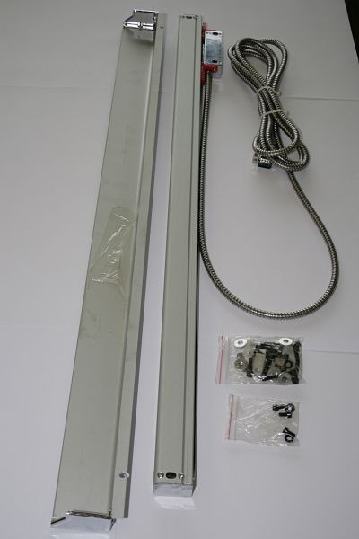 ELMAG bâton de mesure en verre modèle KA 300/620 pour affichage numérique de position SINOIP53 course 620mm, longueur d'installation 726mm, 88811
