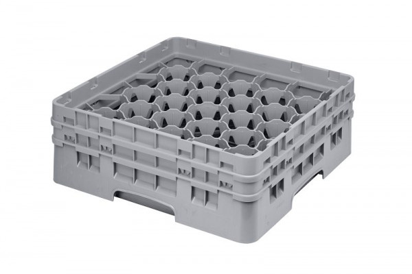 Cambro 30 Compartiments Camrack® Sink Rack 5.3" Maximum Height, Couleur : Soft Grey, 30S434151