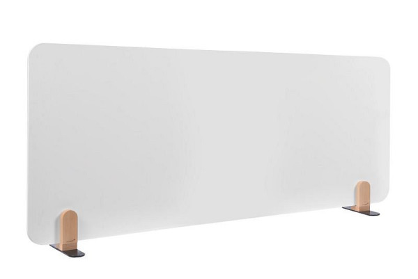 Cloison de table pour tableau blanc Legamaster ELEMENTS 60x160cm avec 2 supports, 7-209922