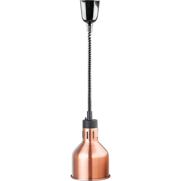 Lampe chauffante de plafond Stalgast, bronze, 0,25 kW, Ø 173 mm, BB0106003