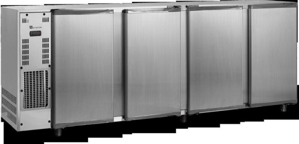 table réfrigérante pour boissons gel-o-mat, modèle FBG440/229 APo avec 4 portes, 280KT.4I