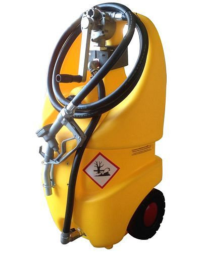 Système de réservoir mobile DENIOS type Caddy pour diesel, 55 litres, avec pompe à main, 252-248