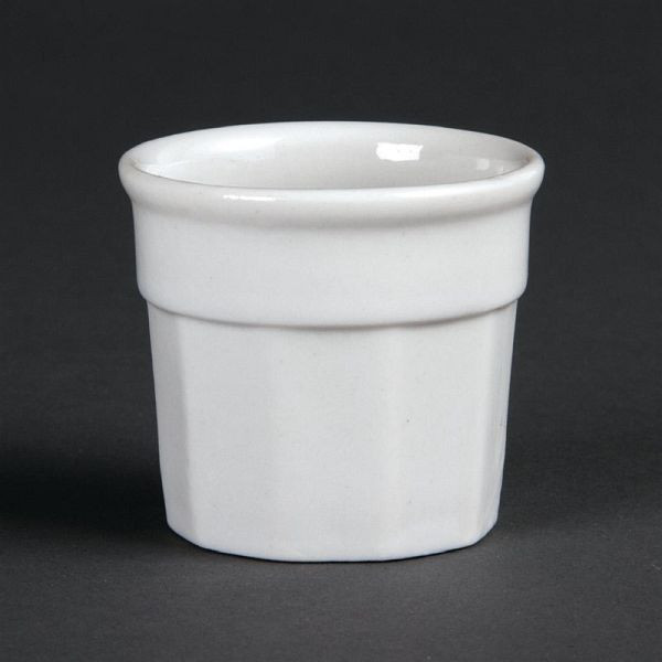 Pot à sauce OLYMPIA Whiteware 3.7cl, UE: 12 pièces, CD728