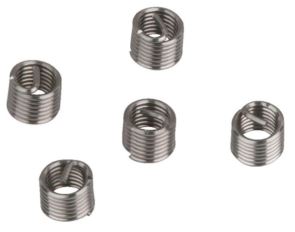 KS Tools insert fileté M10x1,25, 13,8 mm, lot de 5, 150.6071
