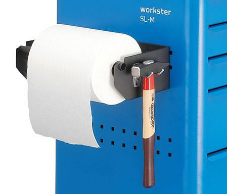 Porte-rouleau de papier GEDORE RAL9005, 2997754