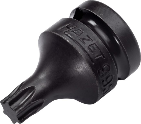 Clé à chocs Hazet, clé à douille tournevis, TORX®, carré creux 12,5 mm, profil intérieur TORX®, T50, 995S-T50