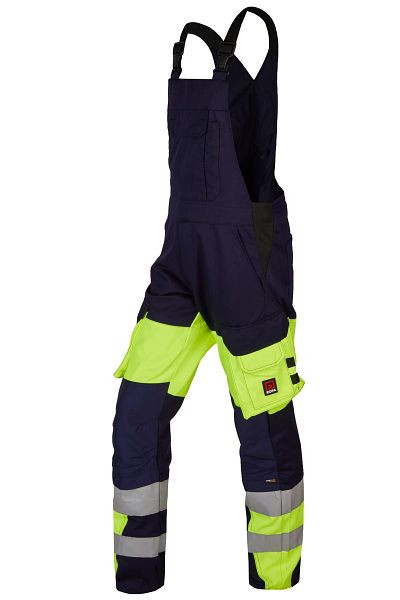 Salopette ROFA 2500, taille 54, couleur 488-marine-jaune lumineux, 5702500-488-54