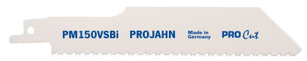 Lame de scie sabre Projahn PM150VSBi PROCut 150x10-14 mm UE : 5 pièces, 64236