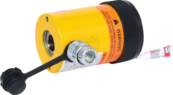 Vérin hydraulique à piston creux KS Tools avec broche, 20 t, 640.0170