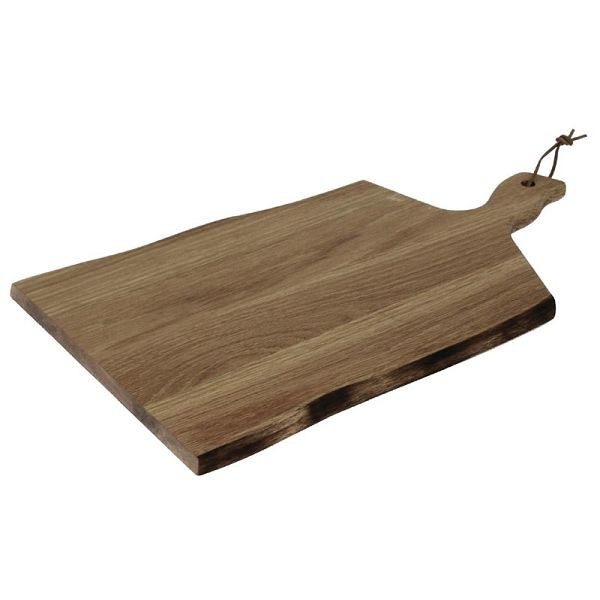 Plateau de service OLYMPIA en bois d'acacia forme d'onde 35,5 x 25 cm, GM264