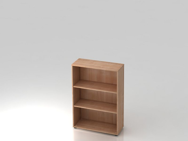 Étagère Hammerbacher 3OH 33 cm de profondeur noyer, 80x33x114,4 cm (LxPxH), V4500/N