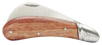 Couteau pliant d'électricien KS Tools, 1 lame faucille, 907.2185