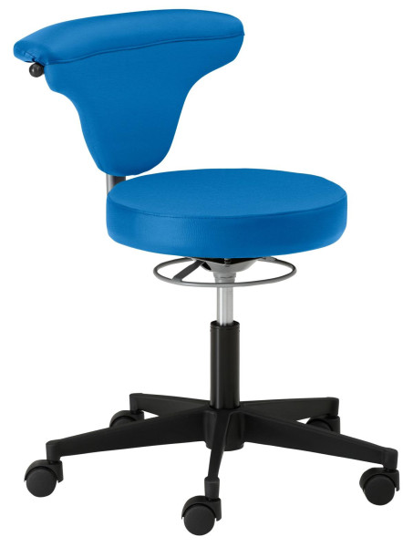 Mayer Sitzmöbel chaise pivotante fonctionnelle myTORRO SIT, simili cuir, bleu caraïbe, 1351_30565