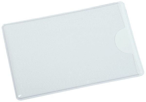 Etui pour cartes de crédit Eichner en film PVC, blanc, UE : 10 pièces, 9707-00049