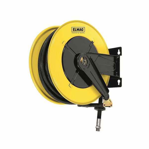 Enrouleur de tuyau industriel ELMAG '560/411' pour huiles, antigel, 3/4', 30m, 100 bar, 43123