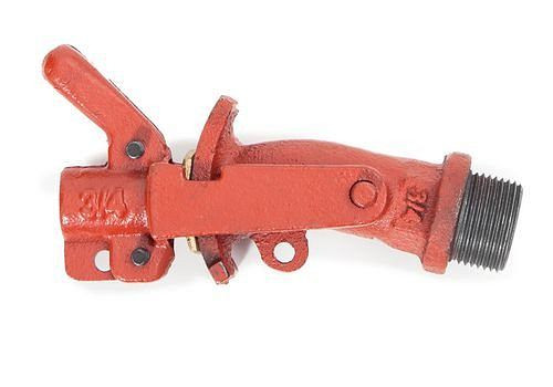 Robinet DENIOS en fonte grise avec plaque de verrouillage en laiton, Ø filetage 3/4", 117-292