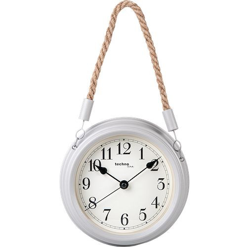 Horloge murale à quartz Technoline, métal, dimensions : Ø 22 cm, WT 7130