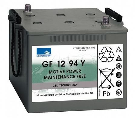 Batterie EXIDE GF 12094 YO, absolument sans entretien, 130100029