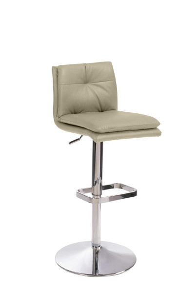 Mayer Sitzmöbel , structure chromée, siège rembourré confortable avec coussin intérieur supplémentaire, taupe, 1211_01_30484