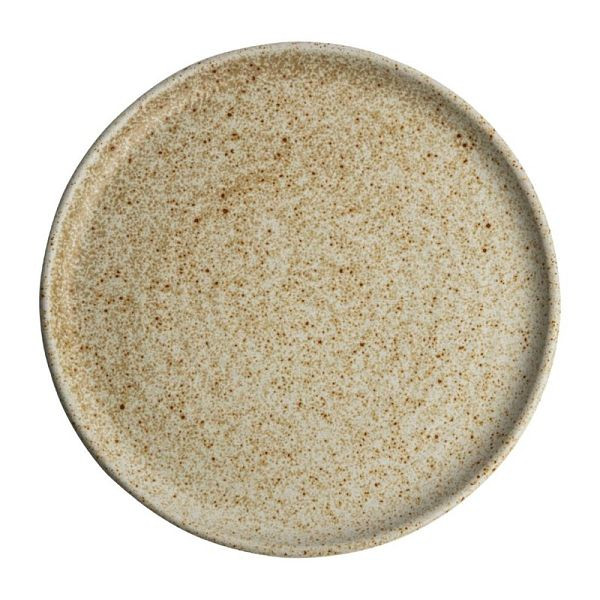 Assiette ronde en toile OLYMPIA avec rebord étroit blé 26,5cm, UE: 6 pièces, FA338