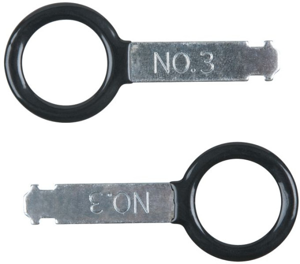 Outil de déverrouillage de l'appareil radio/navigation KS Tools, VW, 2 pièces, 500.1375