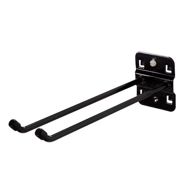 Porte-outils ADB avec extrémité de crochet inclinée, longueur 200 mm, double, 73107
