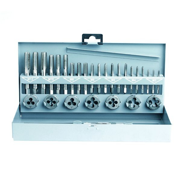 Jeu de taraudages GSR 32 pièces filetage métrique M3 - M12 en HSSG, 08305010