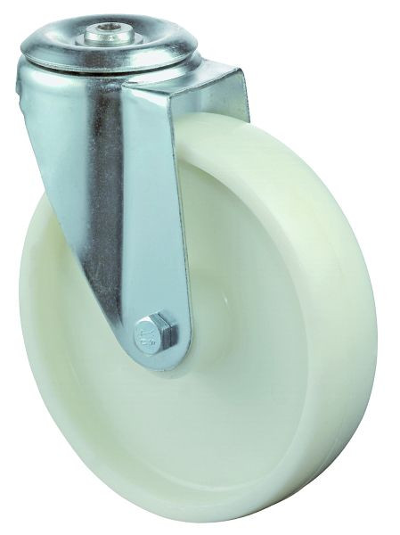 Rouleau de transport BS rollers, largeur de roue 50 mm, Ø roue 200 mm, capacité de charge 250 kg, bande de roulement/corps de roue en plastique, roulement à rouleaux, L101.B10.200