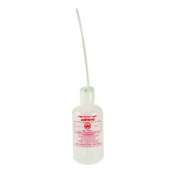 Flacons compressibles Justrite 1400, 8,6 cm x 23,2 cm, JCN14011WH