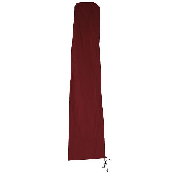 Housse de protection Mendler Meran pour parapluie de marché jusqu'à 5m, housse de protection avec fermeture éclair, bordeaux, 45560
